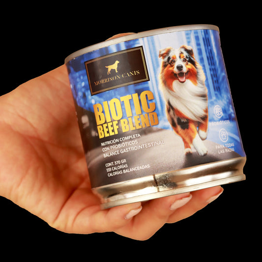 Biotic Beef Blend - Morrison Canis Alimento Húmedo Premium para Perros Sabor Res