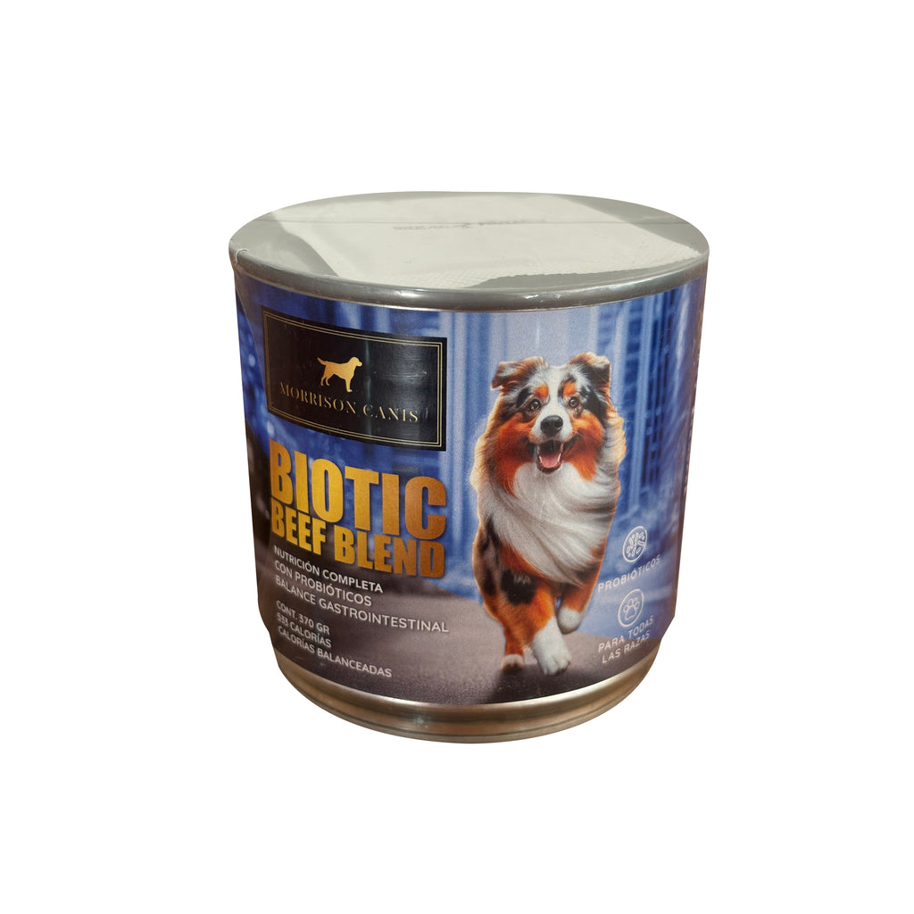 Biotic Beef Blend - Morrison Canis Alimento Húmedo Premium para Perros Sabor Res